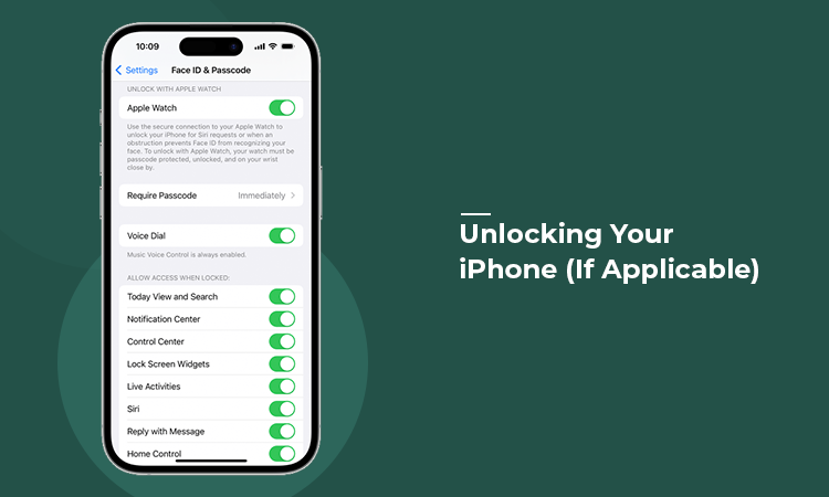 Unlocking Your iPhone